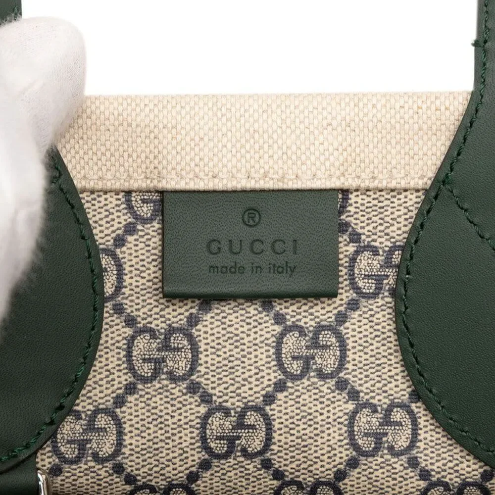 Gucci Logo Print Mini Tote Bag